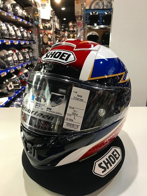 X-FOURTEEN HONDAコラボモデル入荷: 南海部品鹿児島店