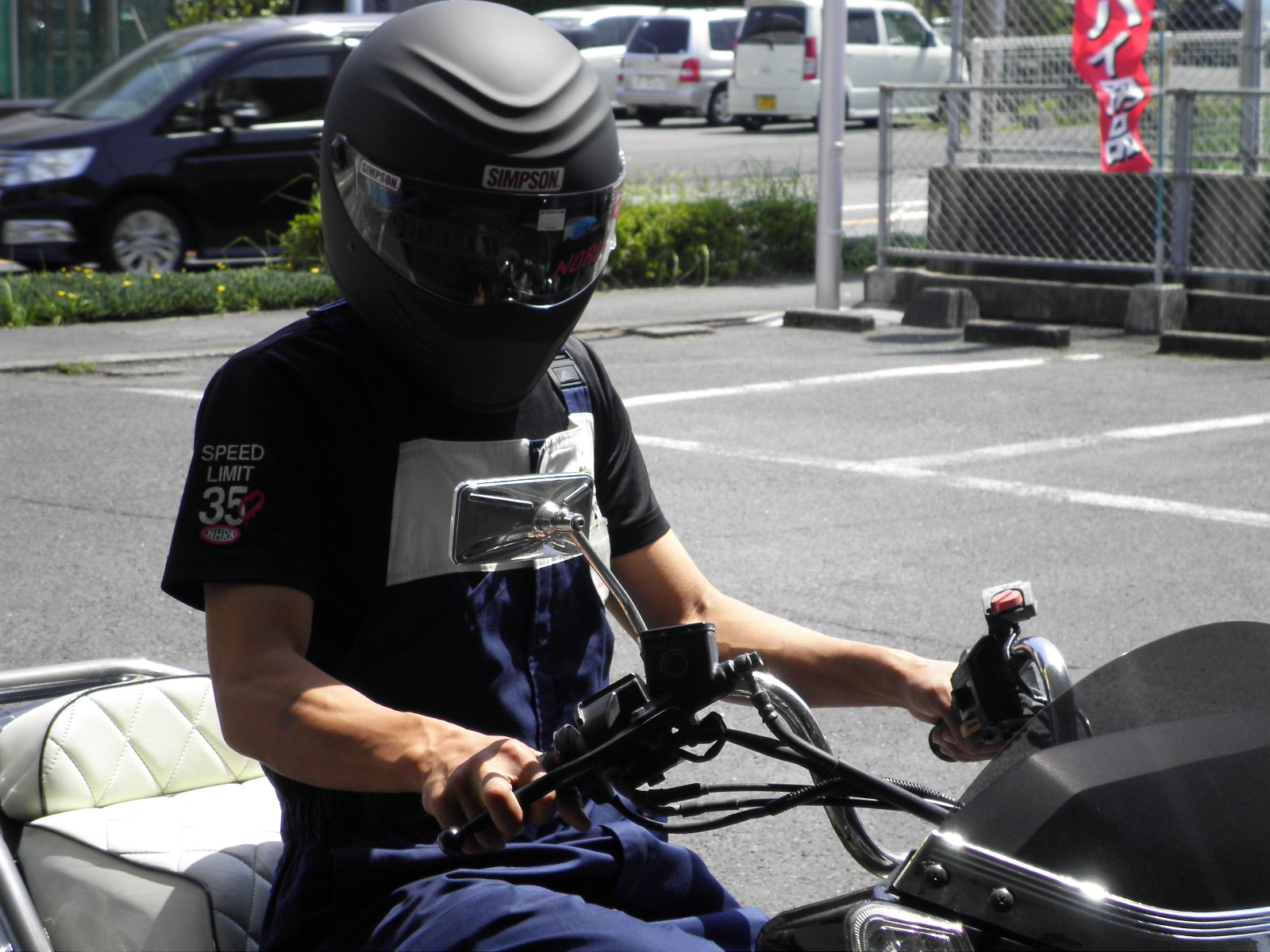 シンプソンヘルメット アウトロー - ヘルメット/シールド